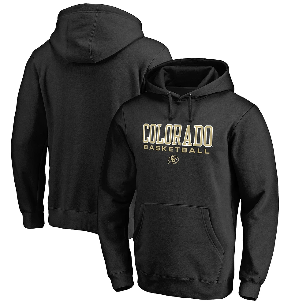 Men's Black Colorado Buffaloes Team Unity Basketball Pullover Hoodie