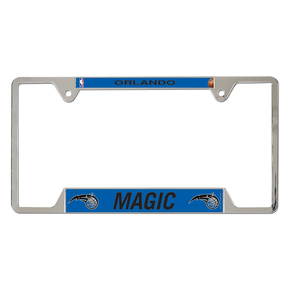 WinCraft Orlando Magic Primary Logo Metal License Plate Frame