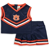 Girls Toddler Navy Auburn Tigers Two-Piece Cheer Set