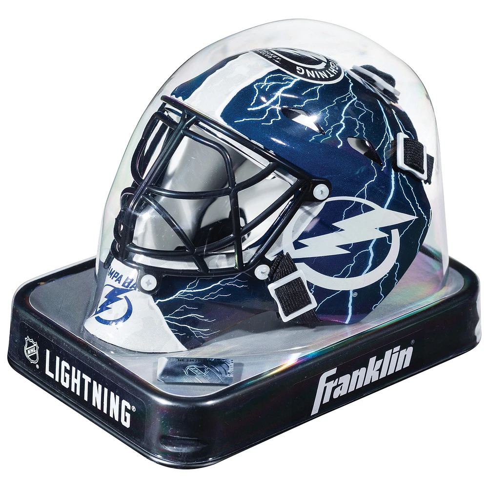 Tampa Bay Lightning Unsigned Franklin Sports Replica Mini Goalie Mask