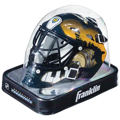Nashville Predators Unsigned Franklin Sports Replica Mini Goalie Mask