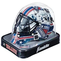 New York Rangers Unsigned Franklin Sports Replica Mini Goalie Mask