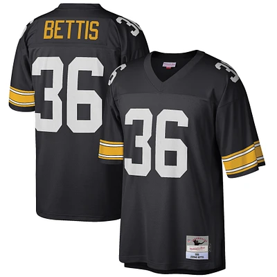 Men's Mitchell & Ness Jerome Bettis Black Pittsburgh Steelers Retired Player Vintage - Replica Jersey