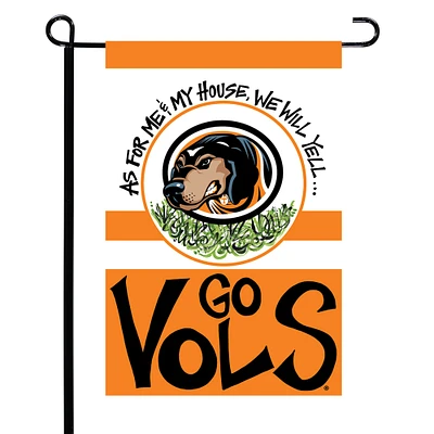 Tennessee Volunteers 12" x 18" Mascot Double-Sided Garden Flag