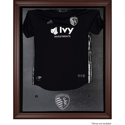 Sporting Kansas City Framed Brown Team Logo Jersey Display Case