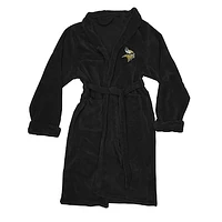 Men's The Northwest Group Black Minnesota Vikings Silk Touch Robe