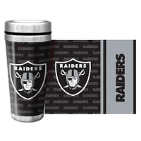 Las Vegas Raiders 16oz. Full Wrap Wallpaper Travel Mug