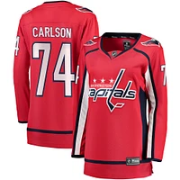 Women's Fanatics John Carlson Red Washington Capitals Breakaway Player Jersey