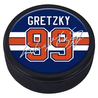 Wayne Gretzky Edmonton Oilers Souvenir Player Replica Signature Puck