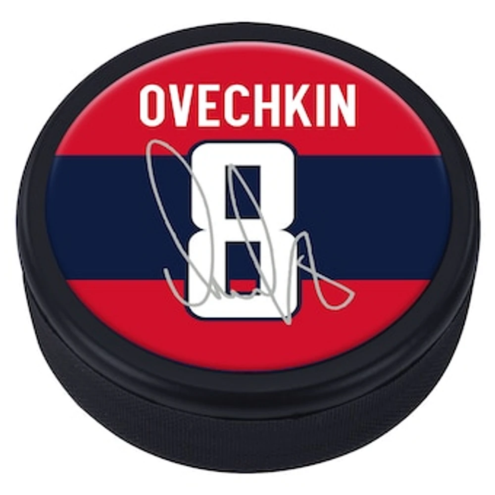 Alexander Ovechkin Washington Capitals Souvenir Player Replica Signature Puck