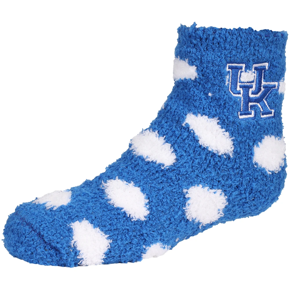 Girls Youth ZooZatz Kentucky Wildcats Fuzzy Ankle Socks