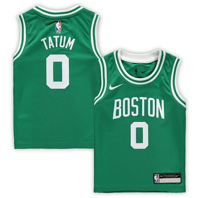 Preschool Nike Jayson Tatum Kelly Green Boston Celtics 2018/19 Replica Jersey - Icon Edition