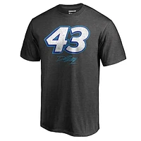 Men's Fanatics Heather Gray Bubba Wallace Signature Lock-Up T-Shirt