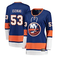 Women's Fanatics Casey Cizikas Royal New York Islanders Breakaway Player Jersey