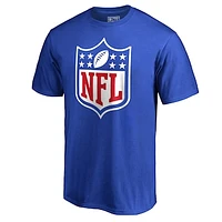 Men's Royal NFL Shield Primary Logo T-Shirt