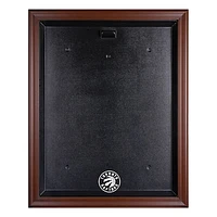 Toronto Raptors Framed Brown Team Logo Jersey Display Case