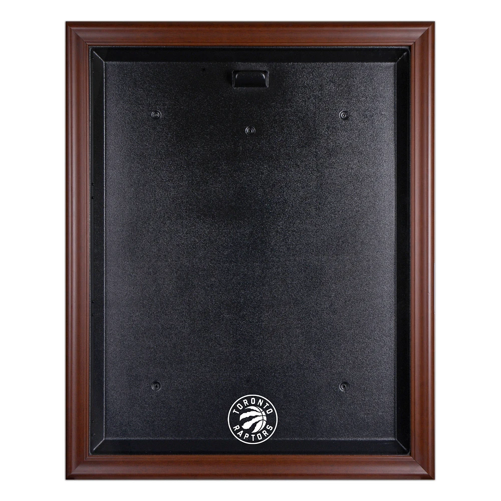 Toronto Raptors Framed Brown Team Logo Jersey Display Case
