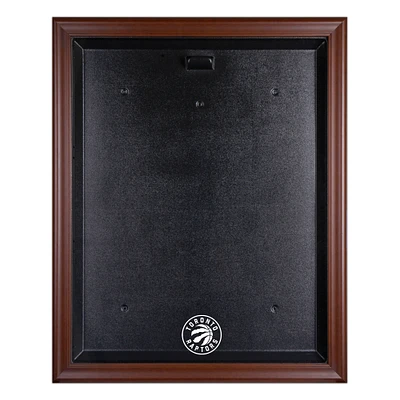 Toronto Raptors Framed Brown Team Logo Jersey Display Case
