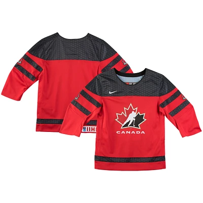 Preschool Nike Red Hockey Canada Replica - Jersey