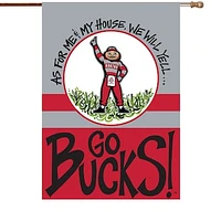 Ohio State Buckeyes 28" x 40" Double-Sided House Flag