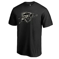 Men's Black Oklahoma City Thunder Cloak Camo T-Shirt
