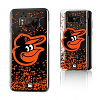 Baltimore Orioles Galaxy S8 Plus Confetti Design Clear Case