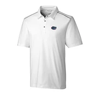 Men's Cutter & Buck White Florida Gators Fusion Polo