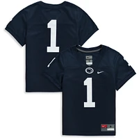 Preschool Nike #1 Navy Penn State Nittany Lions Team Replica Football Jersey