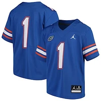 Youth Jordan Brand #1 Royal Florida Gators Team Replica Football Jersey