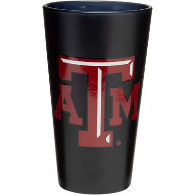 Texas A&M Aggies 16 oz. Team Color Frosted Pint Glass