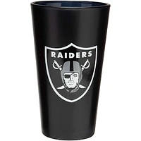 Las Vegas Raiders 16 oz. Team Color Frosted Pint Glass