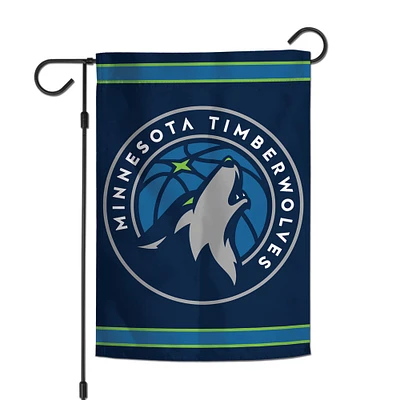 WinCraft Minnesota Timberwolves 12" x 18" Double-Sided Logo Garden Flag