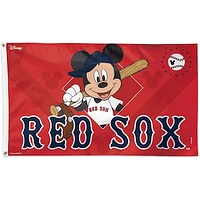 WinCraft Boston Red Sox Single-Sided 3' x 5' Deluxe Disney Flag