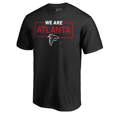 Men's Black Atlanta Falcons We Are Icon T-Shirt