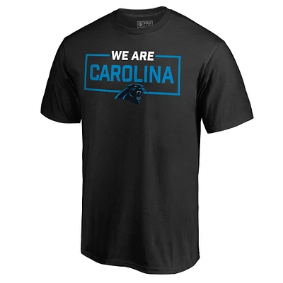 Men's Black Carolina Panthers We Are Icon T-Shirt
