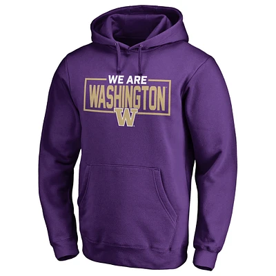 Men's Purple Washington Huskies We Are Icon Pullover Hoodie