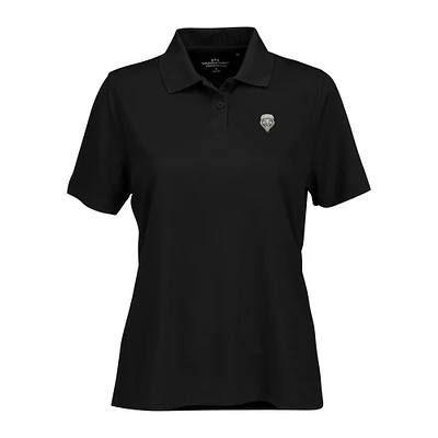 Women's Black New Mexico Lobos Vansport Omega Plus Tech Polo