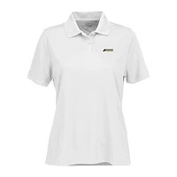 Women's White Florida A&M Rattlers Vansport Omega Plus Tech Polo