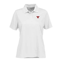 Women's White Youngstown State Penguins Vansport Omega Plus Tech Polo