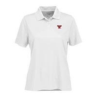Women's White Youngstown State Penguins Vansport Omega Plus Tech Polo