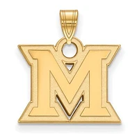 Miami University RedHawks Gold-Plated Small Pendant