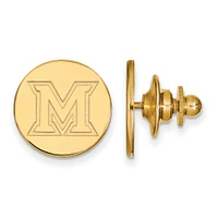 Miami University RedHawks Gold-Plated Sterling Silver Tie Tack