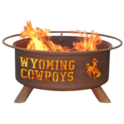 Wyoming Cowboys Fire Pit