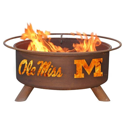 Ole Miss Rebels Fire Pit