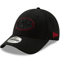 Men's New Era Black San Francisco 49ers Momentum 9FORTY Adjustable Snapback Hat