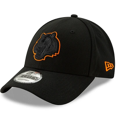 Men's New Era Black Cincinnati Bengals Momentum 9FORTY Adjustable Snapback Hat