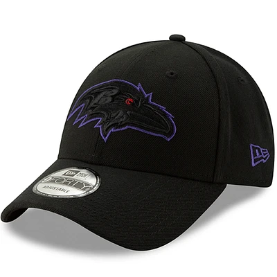 Men's New Era Black Baltimore Ravens Momentum 9FORTY Adjustable Snapback Hat