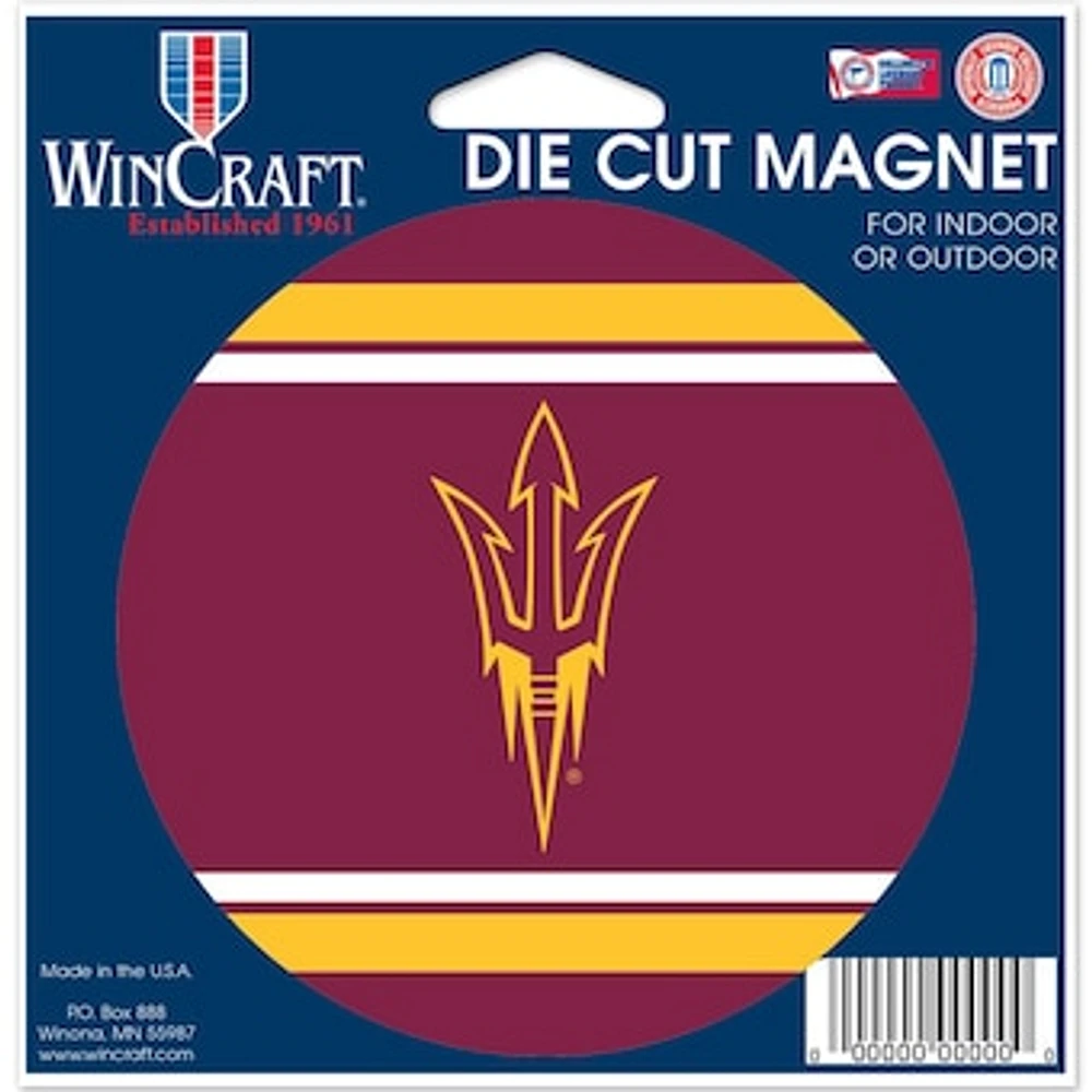 WinCraft Arizona State Sun Devils 5" Team Die-Cut Car Magnet