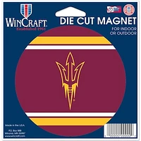 WinCraft Arizona State Sun Devils 5" Team Die-Cut Car Magnet