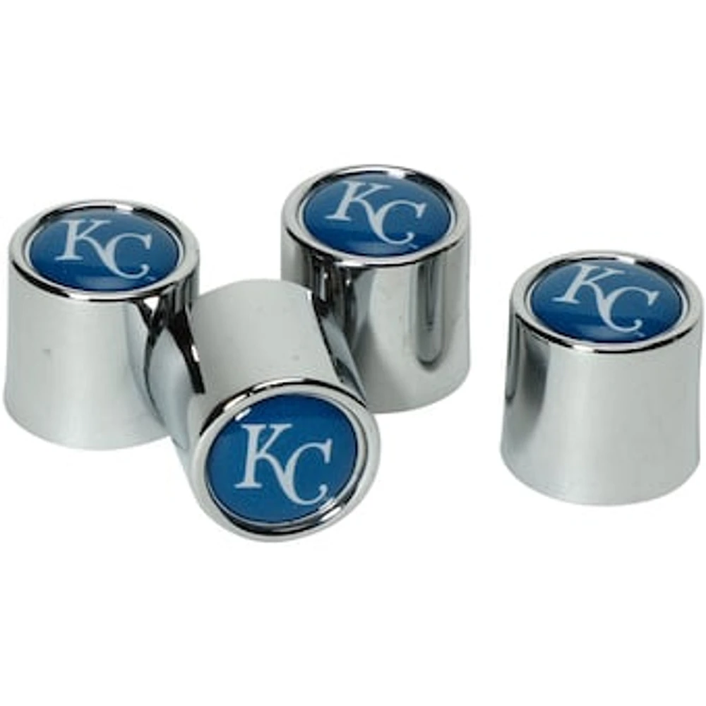 WinCraft Kansas City Royals 4-Pack Valve Stem Covers